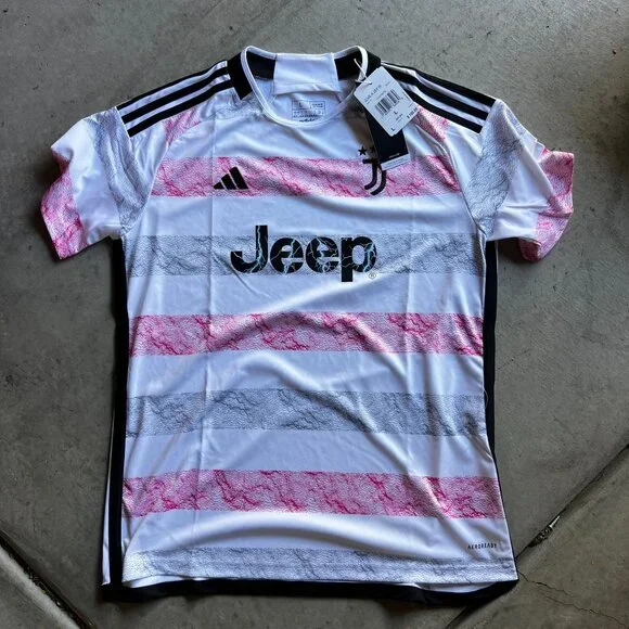 adidas Tops Adidas Juventus 2324 Away Jersey Ib502 Womens L